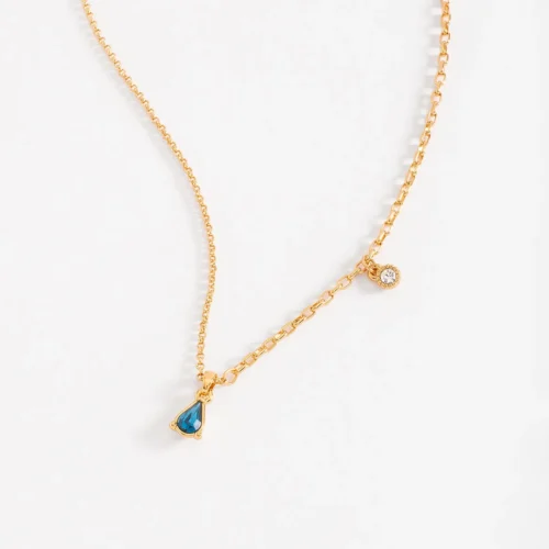 COLLAR- GOTA AZUL