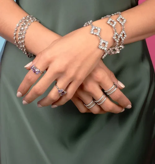 ANILLO - DIAMONICE MORADO