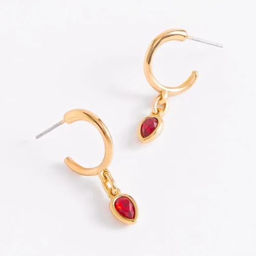 ARETES - GOTA ROJA